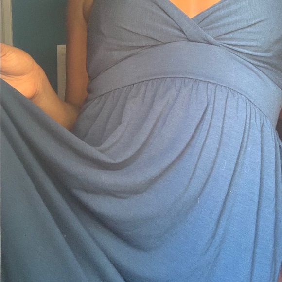 Blue Twirl Dress - Picture 2 of 3